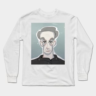 Portrait old man Long Sleeve T-Shirt